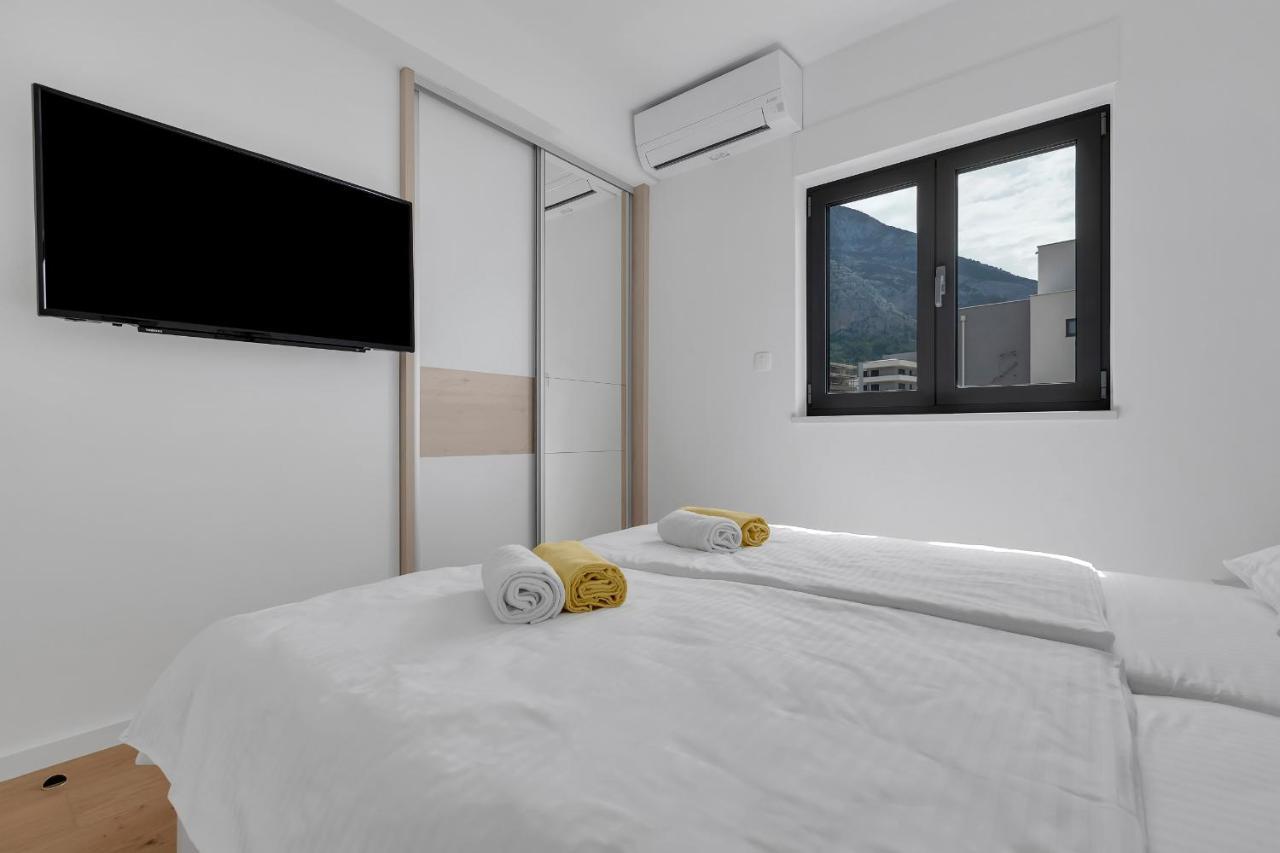 Luxury Apartment Adriasun Free Beach Parking マカルスカ エクステリア 写真